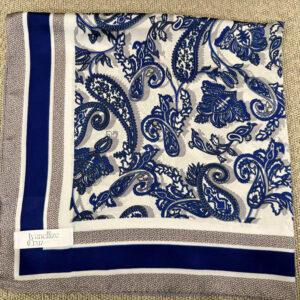 Lenço Acetinado Blue